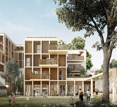 Montreuil - 30 logements - © Architectes Singuliers