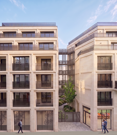 Paris 12 - 45 logements en pierre - © Architectes Singuliers