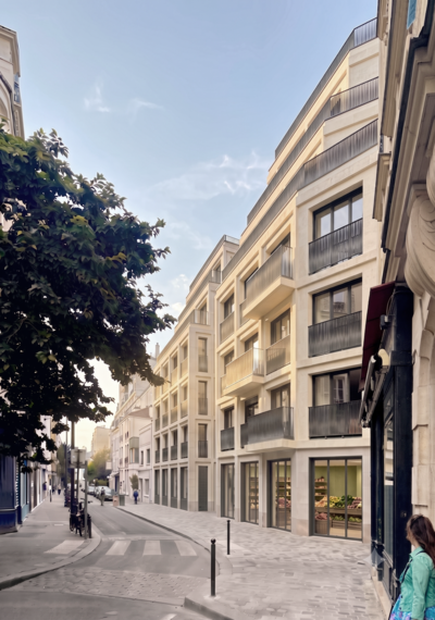 Paris 12 - 45 logements en pierre - © Architectes Singuliers