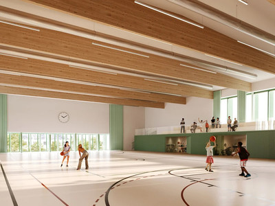Renouveau du groupe scolaire Air Bel - © Architectes Singuliers