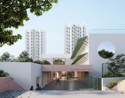 Renouveau du groupe scolaire Air Bel - © Architectes Singuliers
